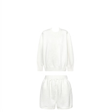 批发毛衣<b class='q'>短裤</b><b class='q'>套装</b>甜美简约时尚穿搭一整套慵懒长袖针织百搭休闲2025春