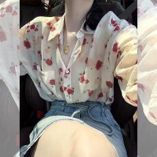 批发2026年春<b class='q'>夏季</b>时尚气质高级感防晒上衣港风衬衫小众设计感百搭