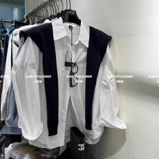 批发十三行2025早<b class='q'>秋</b>新款时髦洋气慵懒宽松百搭配披肩衬衫上衣两件套女