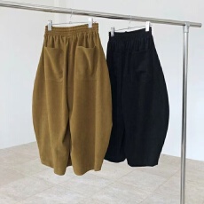 批发春秋新款复古宽松老爹裤女大码胖mm梨形身材遮肉显瘦萝卜裤<b class='q'>哈伦</b>裤