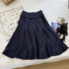 批发外贸复古小众不规则时尚气质半身裙新品<b class='q'>秋</b>冬显瘦裙子