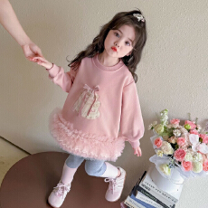 批发女童<b class='q'>套装</b>秋季2025新款洋气时髦儿童秋装<b class='q'>宝宝</b>春秋<b class='q'>卫衣</b>两件套