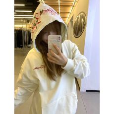 批发外贸新款韩版小众宽松上衣后包领纯棉华棉复合刺绣 <b class='q'>T</b><b class='q'>恤</b>卫衣女刺绣