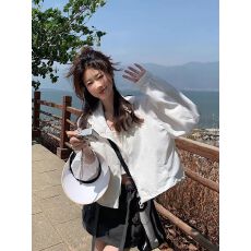 批发轻薄透气冰丝防晒衣女款2026新款夏季薄款专业户外短款冲锋衣外套