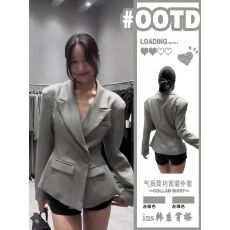 批发韩系收腰西装外套<b class='q'>女</b>2026年新款春秋装时尚洋气爆款气质小西服上衣