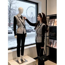 批发轻奢<b class='q'>气质</b>名媛小香风收腰针织马甲<b class='q'>外套</b>2026春季新款高级感上衣女装