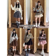 批发韩系网纱松紧腰半身裙蛋糕裙装<b class='q'>秋</b>冬百搭季复古防走光A字裙蓬蓬裙