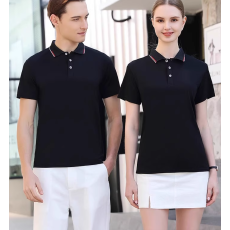 批发50% 40支精梳兰精棉50%丝光珠地纤维 POLO衫商务休闲翻领短袖上衣