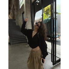 批发2025早秋新款时尚套装<b class='q'>气质</b>显瘦洋气休闲百搭性感辣妹外出上衣长裤