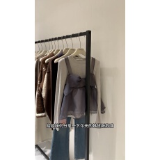 批发2026秋冬新款韩系蝴蝶结<b class='q'>欧根纱</b>吊带背心叠穿打底衫时尚温柔