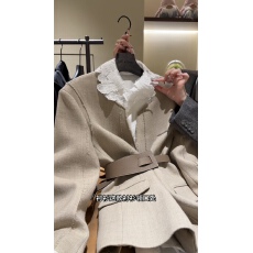 批发2026秋冬新款韩版设计感通勤风<b class='q'>西装</b>外套<b class='q'>蕾丝</b>翻领薄款衬衫半身裙