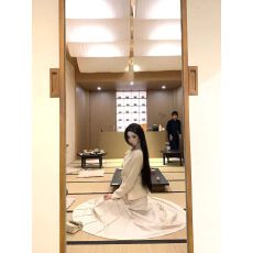 批发Barb Chill老钱风新中式套装女秋冬短款毛呢外套/半身裙大摆<b class='q'>长裙</b>