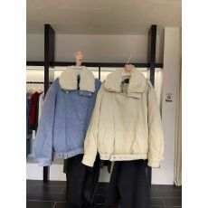 批发IN choose u笑笑家2025冬款毛领可拆卸灯芯绒羊羔毛羽绒<b class='q'>外套</b>女