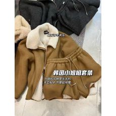 批发2025冬季新款韩系松弛感宽松显瘦百搭套装时尚气质外套女