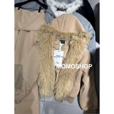 批发毛毛领加厚<b class='q'>卫衣</b><b class='q'>套装</b><b class='q'>女</b>冬新款设计感小众连帽拉链外套阔腿裤<b class='q'>两件</b>套