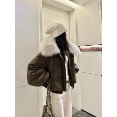 批发十三行爆款2026冬季韩版宽松显瘦毛领<b class='q'>外套女</b>设计感小众夹克羽绒