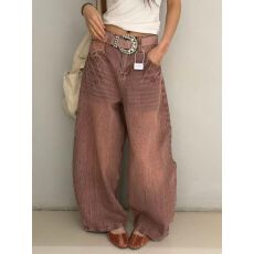 批发<b class='q'>韩版</b>扎染烫钻高腰牛仔弯刀裤女2026春季欧货百搭显瘦小众拖地长裤