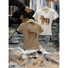 批发十三行2026春季韩版时尚新款百搭卡通印花修身套头短袖T恤上衣女