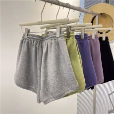 批发官图休闲运动跑步短裤女夏季宽松百搭居家外穿热裤