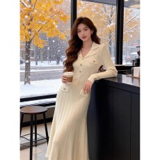 大方气质清冷韩系生日裙子新款好看春季约会温柔风特别流行氛围感