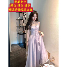 批发7/18 20:00 95折款<b class='q'>芭蕾舞</b>曲3.0 蕾丝方领无袖背心长<b class='q'>裙</b>