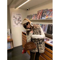 批发美式复古风费尔岛马甲女秋冬季新款<b class='q'>设计</b>感显瘦上衣保暖毛绒马夹