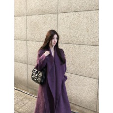 批发轻奢御姐风名媛高级感千<b class='q'>金</b>氛围感气质毛呢外套大衣秋冬新款女装潮