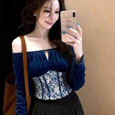 批发春季独特漂亮超好看富家千<b class='q'>金</b>高级感小众设计丝绒2026高级感百搭款