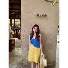 批发套装女2026春夏新款纯欲辣妹无袖吊带背心上衣高腰显瘦短裙两件套