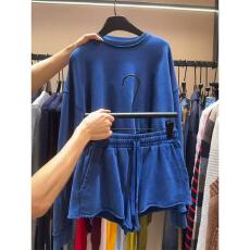 批发春秋新款穿搭高级感休闲运动宽松<b class='q'>卫衣</b>两件套<b class='q'>女</b>