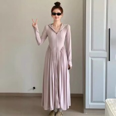 批发防晒衣女长款夏季2026夏新款大裙摆<b class='q'>修身</b>户外原纱型防紫外线防晒裙