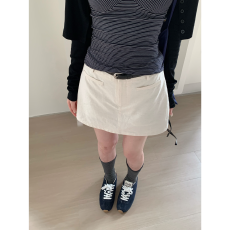 批发【白茶奶盖】春夏新款老钱风百搭简约半裙通勤搭配裙子女