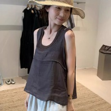 批发欧货两件套背心女2026<b class='q'>新款</b>夏季小个子显瘦轻熟小众不撞款上衣服