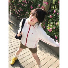 批发夏季白色减龄哈苏线户外防晒衣女款2026新款宽松凉感防晒服薄外套
