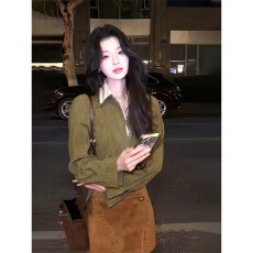 批发肌理感假三件<b class='q'>条纹</b>拼接<b class='q'>衬衫</b>女秋冬季新款巨好看<b class='q'>衬衫</b>半身裙两件套