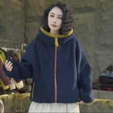 批发新款棉袄女摇粒绒<b class='q'>外套</b>女时尚休闲中年<b class='q'>妈妈装</b>洋气宽松大码棉服<b class='q'>外套</b>