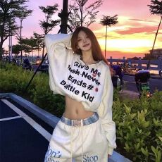 批发高街假两件格子<b class='q'>卫衣</b>连帽爆款复古美式嘻哈男女拼接<b class='q'>开衫</b>个性外套