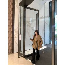批发【原版➕内里】卡其色风衣外套女秋季2025新款爆款早秋韩系氛围感