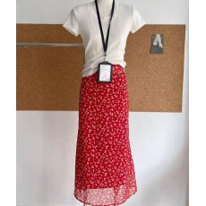 批发碎花雪纺包臀半身裙大码胖MM2026夏季高腰显瘦垂感花色气质鱼尾裙