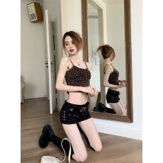 批发网红超低腰JK牛仔短<b class='q'>裤</b>女夏季<b class='q'>提</b><b class='q'>臀</b>显瘦辣妹女性感修身