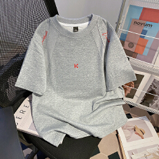 批发<b class='q'>短袖</b>t恤<b class='q'>男</b>女潮牌情侣装夏季印花宽松