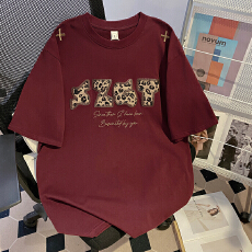 批发纯棉<b class='q'>短袖</b>t恤<b class='q'>男</b>女潮牌情侣装夏刺绣宽松圆