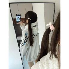 批发实价 薄款-加绒/原版刺绣/袖口有绣/后包领【纯棉华棉复合】<b class='q'>卫衣</b>