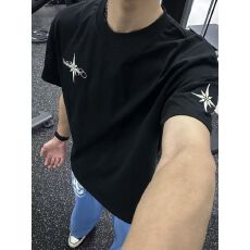 批发实价 原版刺绣/密凸绣/螺纹领 【100%纯棉/220克超爽棉】<b class='q'>短袖</b>t恤