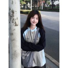 批发实价 原版做工/拼接打网/螺纹领【100%纯棉/220克超爽棉】短袖<b class='q'>t</b><b class='q'>恤</b>