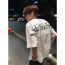 批发实价 原版刺绣/密针绣/螺纹领 【100%纯棉/220克超爽棉】短袖t恤