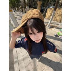 批发实价 原版刺绣/密针绣/螺纹领【100%纯棉/220克超爽棉】短袖t恤女