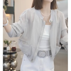 批发小香风薄款空调服2026新款<b class='q'>夏</b>天户外运动防晒衣秋日休闲防晒短外套