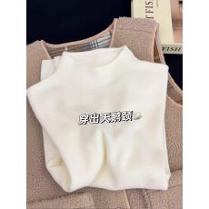 批发秋冬高档毛衣2026年<b class='q'>新款</b>高级感中领上衣针织衫打底衫女半高领内搭