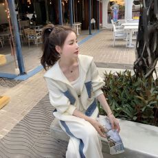 批发官图特价【280g曼巴棉拼牛仔】春秋新款<b class='q'>时尚</b>爆品休闲运动套<b class='q'>装</b>